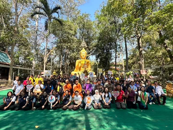 ร่วมกิจกรรมโครงการพัฒนาศักยภาพภาคีเครือข่ายชุมชนล้อมรักษ์ โดยชุมชนเป็นฐาน