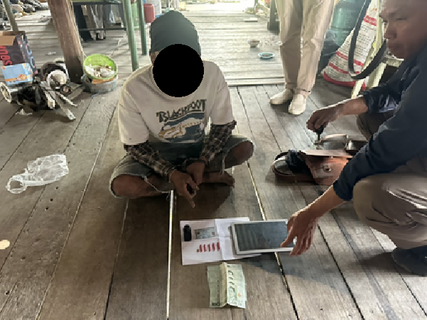 ชุดสืบสวน สภ.บ้านกุ่ม ร่วมกันจับผู้ต้องหาคดียาเสพติดให้โทษ