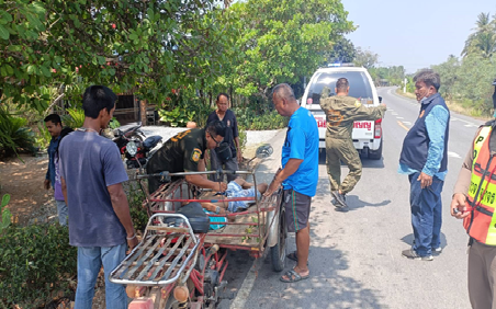 เดินทางตรวจสอบที่เกิดเหตุ มีผู้ได้รับบาดเจ็บเล็กน้อย