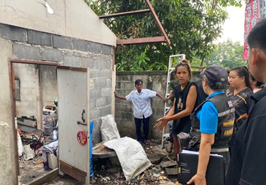 เดินทางตรวจสอบที่เกิดเหตุ มีทรัพย์สินเสียหาย