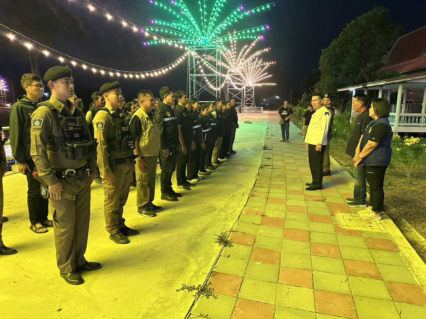 รักษาความปลอดภัยงานประเพณีวันลอยกระทง